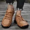 Chaussures décontractées en plein air mode pour hommes tout-match résistant hommes baskets qualité à lacets Zapatos De Hombre grande taille à la main