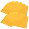 Bakgereedschap Golden Chocolate Candy Foly Wrappers Paper voor cadeauverpakkingen Wikkel Aluminium Cardstock