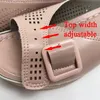 Rimocy Buckle Wedges Slippers Women Summer Hollow Out Thick Bottom Beach Shoes Ladies Plus Size 43 Light Chunky Heels Flip Flops 240318