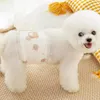 犬のアパレル調整可能ペット生理学的パンツ通気性洗えるおむつショートパンツ小さな中程度の大きな犬のための衛生パンティー