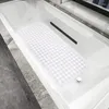 Badmattor duschgolvmatta tvättbar icke-halk med sugkoppar badrumstillbehör bekväm massage för gymmet spa center