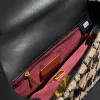 24SSフラップチェーン19バッグデザイナーバッグクロスボディハンドバッグウールラグジュアリーデザイナーブランドバッグファッションショルダーハンドバッグ高品質の女性の手紙の財布