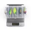 5pcslot fiske lockar kit plast crang bete 42g5 cm wobblers crankbait tackla basspinnare för 240401