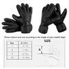 Guantes de deportes 1 par de tamaño negro 7-10 con protector de dedo a aire de fútbol fútbol de fútbol látex 231218 entrega de caída Outv1f