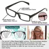 Lunettes de soleil mode lunettes de lecture à mise au point automatique pour hommes et femmes d'âge moyen grossissant universel
