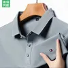 Outlet americano camiseta de manga curta masculino algodão respirável versátil camisa polo na moda