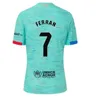 23 24 Barcelone M E S S ISoccer Jersey Barca FC FERRAN LEWANDOWSKI LAMINE YAMAL Camiseta De Futbol AUBA Barca JOAO CANCELO Football JOAO FELIX Barcelone Kits Hommes Enfants