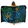 ハワイアンシーサイドリゾートサロンカスタムビンテージ部族エスニックスタイルビーチビキニジャケットパシフィックアイランドスカーフ