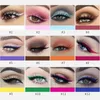 Handaiyan 12 kleuren Matte UV Lichtgevende vloeistof Kleurrijke Eyeliner Kit Waterdicht Gemakkelijk te dragen Make-up Eyeliner potlood 240325