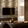 Wandlampen Moderne LED-lamp Aluminium schans Metaal Verlichtingsontwerp Champagne Goud Buislicht Pijp Minimalisme Luxe verlichting