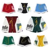 Moda verão calças de praia rhude shorts homens street wear calções de banho casual masculino curto solto ligthweight calça tamanho s m l xl