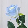Prodotto di fiori decorativi Simulazione artificiale di San Valentino Sensazione idratante Singolo rotto Ghiaccio Blu Rosa Decorazione domestica Pografia