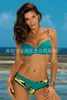 Damen-Bademode, 2020, neuer Badeanzug, Damen-Badeanzug, hoch taillierter Bikini, plissiertes Bikini-Set, Push-up-Badeanzug, bedruckter Strand-Badeanzug, Sommer-Biquini-Damenanzug, J240330