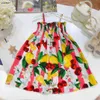 Popular girls dresses Hollow lace design child partydress baby skirt Size 90-160 CM kids designer clothes Princess dress 24Mar