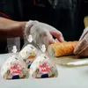 Ensembles de vaisselle 100 pièces sac d'emballage de boule de riz emballage sacs de boules de papier sacs d'emballage de sushi emballages en plastique facile à déchirer