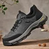 Casual Shoes Brand's Men's Outdoor Retro Lace-Up Classic Sneakers Platform Work