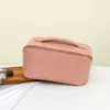 Borsa per cosmetici Borsa per donna Borsa da toilette da viaggio multifunzionale per trucco portatile in PU da viaggio di grande capacità