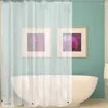 Promocja zasłon prysznicowych! 180CMX180CM z tworzywa sztucznego Peva Wodoodporna zasłona przezroczysta biała przezroczysta łazienka luksusowa wanna z