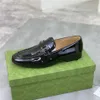 남자 고급 드레스 웨딩 슬립 온 버클 스트랩 신발 이탈리아 스타일 디자이너 로어 캐주얼 비즈니스 정품 가죽 뾰족한 발가락 크기 38-45