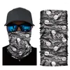 Bandanas Foulard magique multifonctionnel pour hommes et femmes Tube Bandana visage cagoule pêche randonnée cyclisme imprimé cache-cou