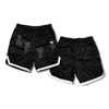 Summer Mens Running Quick Dry Five Quarter Short Pants Gym Fitness Sports Casual Fashion Loose Shorts Stretch Basketball Shorts 240323