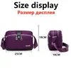 Tasche 2 Taschen Lila Hochwertige Nylon Umhängetaschen Für Frauen 2024 Große Kapazität Dame Crossbody Designer Reise Handtaschen