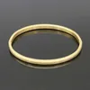 Chain Simple and smooth couple jewelry gold/silver couple bracelets solid stainless steel bracelets and bracelets suitable for both men and women Q240401