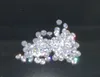 Véritable pierre précieuse Moissanite en vrac, 10ct, 0.7-3mm, couleur FL D impeccable, coupe ronde, Carat