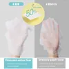 Handduk engångsbruk ansiktsbomull Pärlmönster djupt rengöring av luddfri torr makeup Remover Wipes Portable Travel Essentials