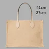 Tote Bag Canvas Schoudertas met grote capaciteit Boodschappentassen Handtas Portemonnee Crossbody Totes Handtassen Dames Hobo Pouch Effen linnen Afneembare bandjes Tweedelig