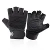 Handschoenen mannen vrouwen trainen handschoenen halve vinger gym sport fitness handschoenen niet -slip schokabsorptie halter gewichtheffen trainingshandschoenen