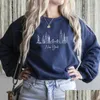 Sudaderas con capucha para mujer Sweinshirts York Sweinshirt City East Lover Gift NYC For Women Plovers Capate Drop de entrega de vestimenta Dhvfw