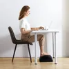 Bath Mats 1 PCS Foot Rest Under The Work Desk Black Double-Layer Adjustable Footstool Suitable For Office