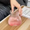 Wijnglazen Roze BuShaped Glas Unieke BuShape Bierbekers Helder Creatieve Drinkbenodigdheden Koffiekopje Voor Eetkamer