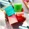 Lip Balm Korean Brand Special Care 8G Slee Mask 4Pcs/Set Scented Nutritious Moisturizing Lips Cares Cream Drop Delivery Health Beauty Dh1Vy