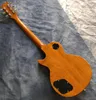 Chitarra elettrica personalizzata dorata, corpo in mogano, tastiera in palissandro, ripresa fisica, garanzia di qualità, consegna veloce