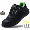 Boots Men Work Safety Shoes Sneakers Steel Toe Puncture-Proof Lightweight Welding Electrician Insulation