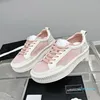 Sneakers Summer Canvas Bute Wszechstronne małe białe buty platforma sportowa Buty Half Drag Kopciaki platforma