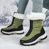 Fitness Shoes Women's Boots Winter Warm 2024 High Quality Ankle Snow Zipper Comfortable Waterproof Plush Hiking