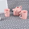 Canecas Flamingo cerâmica caneca de café escritório com alça de água