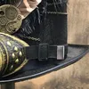 Beralar Gotik Top Hat Steampunk Punk Sihirbaz Yetişkin Kadın Erkek Erkek Kostüm Cadılar Bayramı Aksesuarları