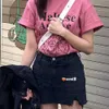 韓国人スタジオサマーニューレイジーハラジュク犬用汎用半袖女性用Tシャツ