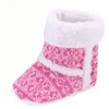 Boots Keep Warm Infant Toddler Soft Sole Snow Comfortable Baby Girl Crib Shoes Cute Anti-slip Cotton Casual