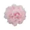 30pcs da 4 pollici di tessuto di tessuto di grandi dimensioni Fiori in chiffon con peli per bambini ragazze Floral Hairpins Accessori per abbigliamento a fascia per bambini fai -da -te Th245 240328