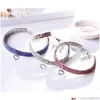 Hundhalsar Leases Rhinestone Pet Supplies Cat Collar Crystal Puppy Chihuahua Halsband för små medelstora stora hundar diamantsmycken Dr Dhtoc