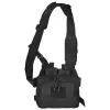 Väskor Tactical 2 Banger Messenger Bag vandring Aktiv skytte 5.56 M4 Magazine Carrier Coneal Pistol 3Point Crossbody Unisex Jakt