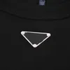 T-shirt hommes marque de créateurs vêtements pour hommes chemise d'été mode triangle logo manches courtes homme haut avril 01