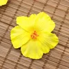 1 piece Fuchsia Hibiscus flowers Hawaii party Summer party DIY decorations Artificial flowers Hula girls favor hair decoration flower