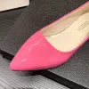 Pumps vrouw schoenen lage hak 2 cm nul slipons groen oranje roze rode jurk casual pompen ondiepe mond 3346 smalle brede voeten de tacons