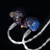 Hörlurar tri meteor hifi i öronmonitor hörlurar 2ba+1DD förarenhet sportmusik headset 0.782 pin hörlurar hörlurar kbear iems stjärnor